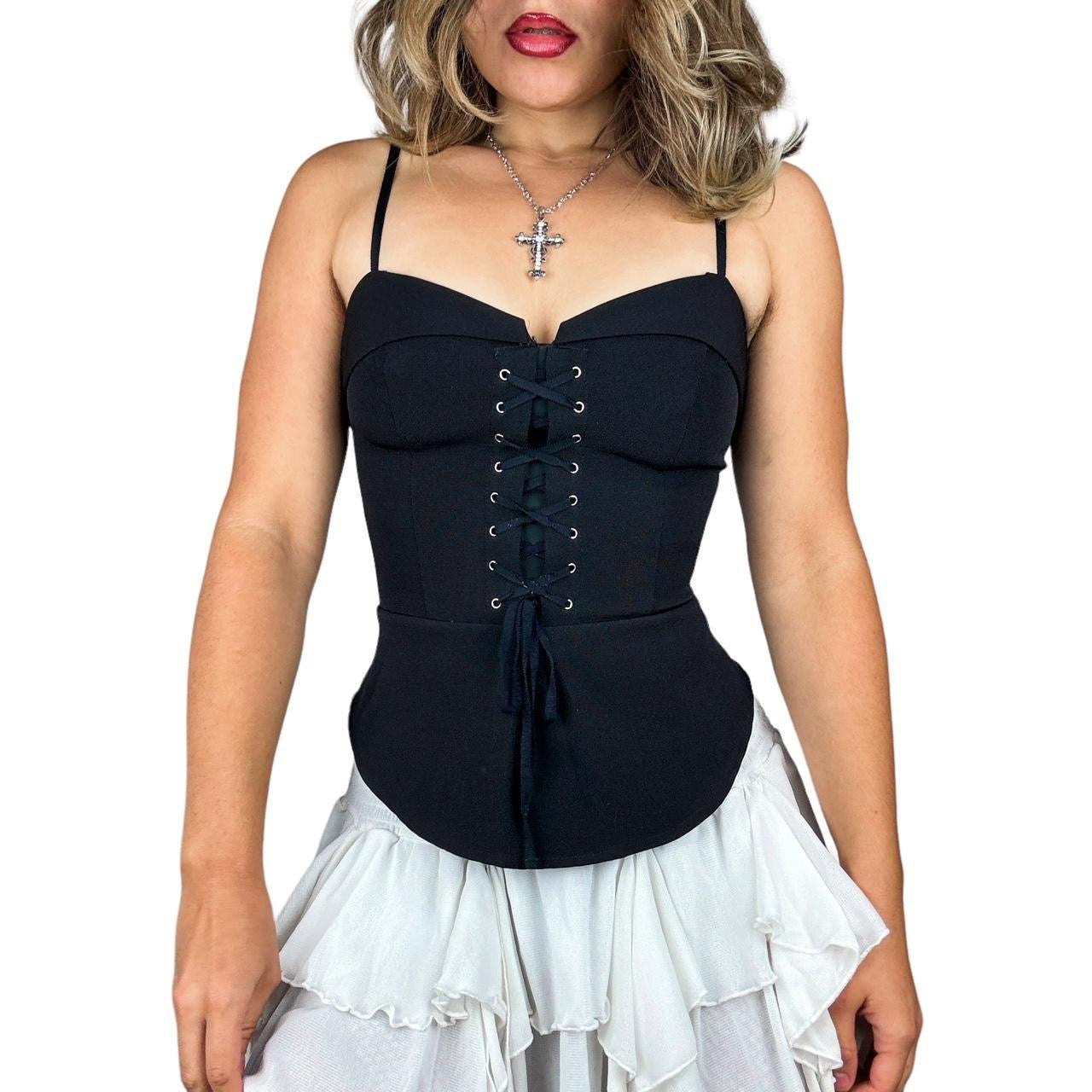 Express Lace Up Corset Top (XS)