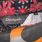 Desigual Patchwork Midi Skirt (XS)