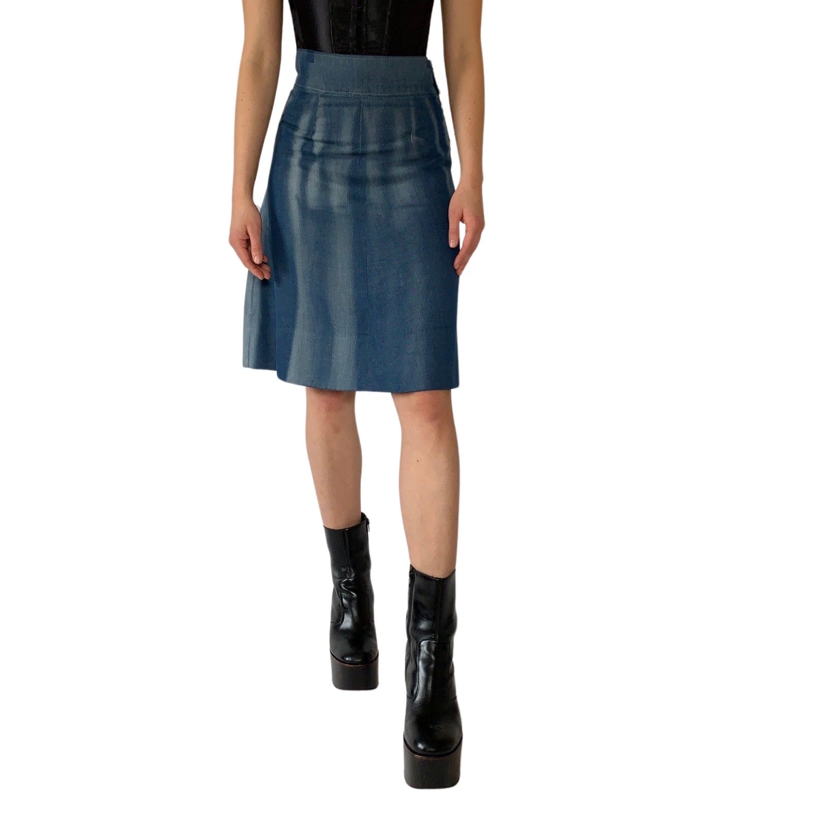 50s Denim Skirt (S)