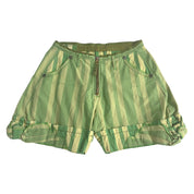 MFG Green Striped Shorts (XS/S)