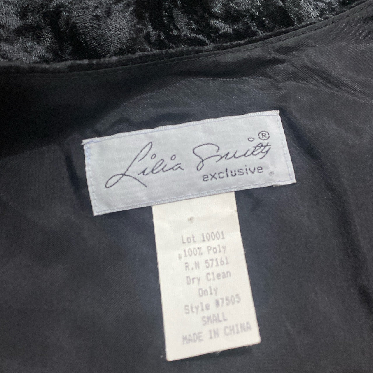 90s Studded Velvet Vest (S)