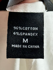 MODA White Corset Blouse (S/M)