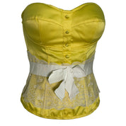 Rare Charlotte Russe satin bustier top (XS/S)