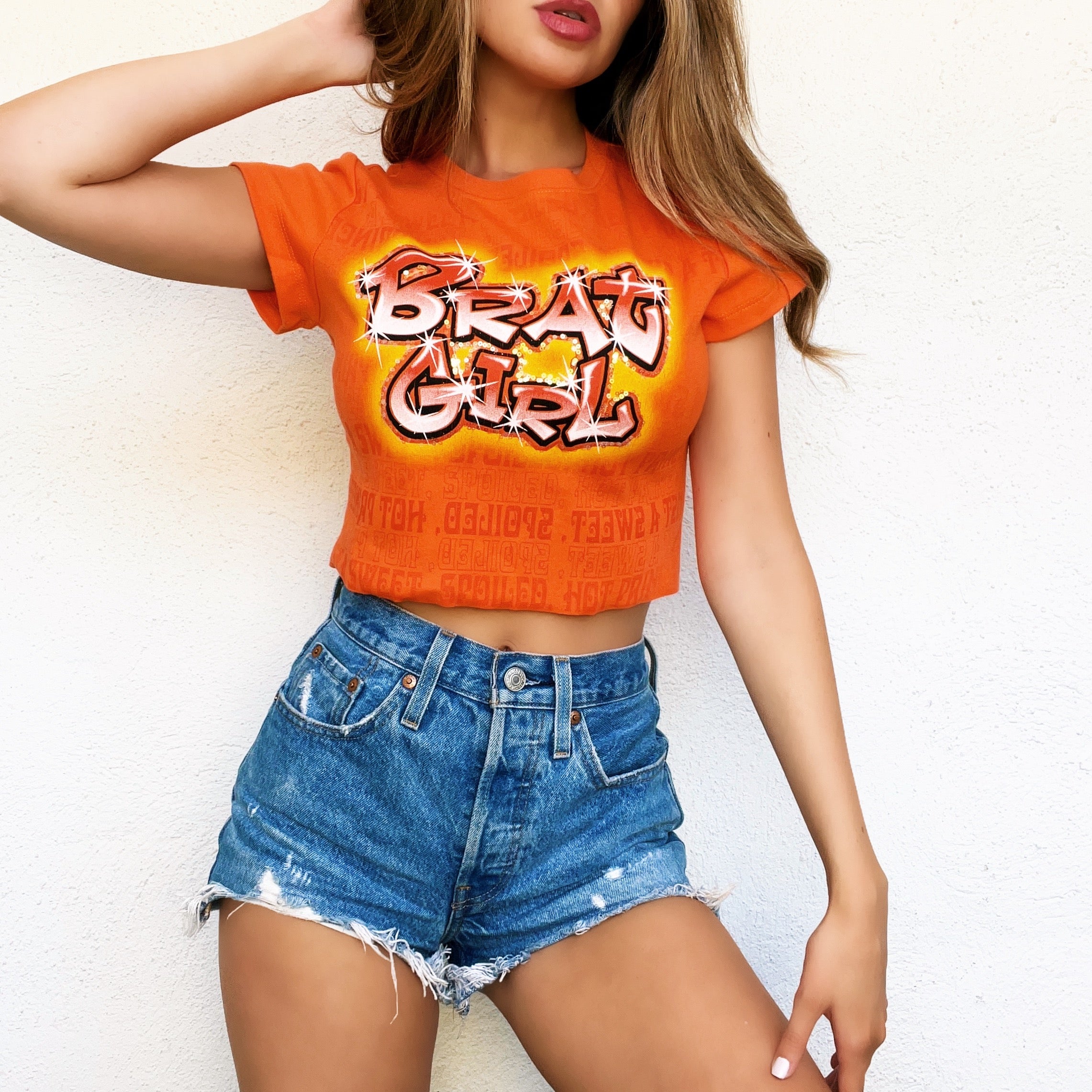 90s Brat Girl Tee - S/M
