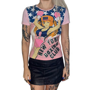 Glitter Anime Baby Tee (S/M)