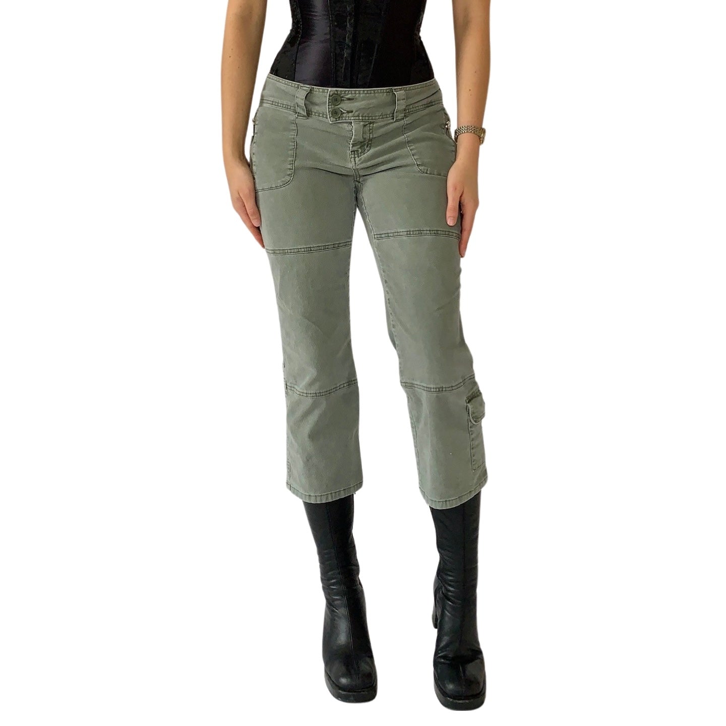 Y2K Capri Cargos (S)