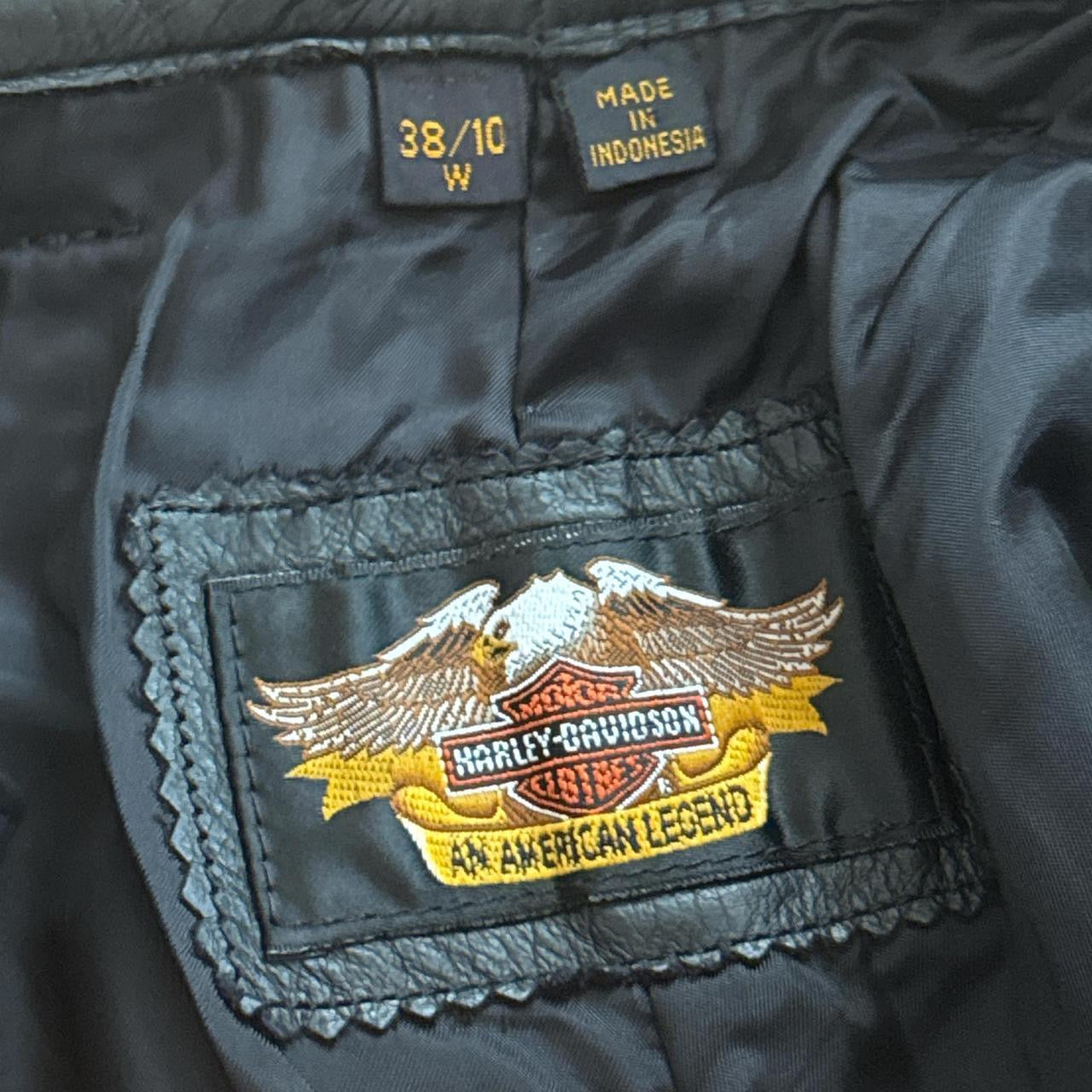 Harley Davidson 90s Leather Pants (M)