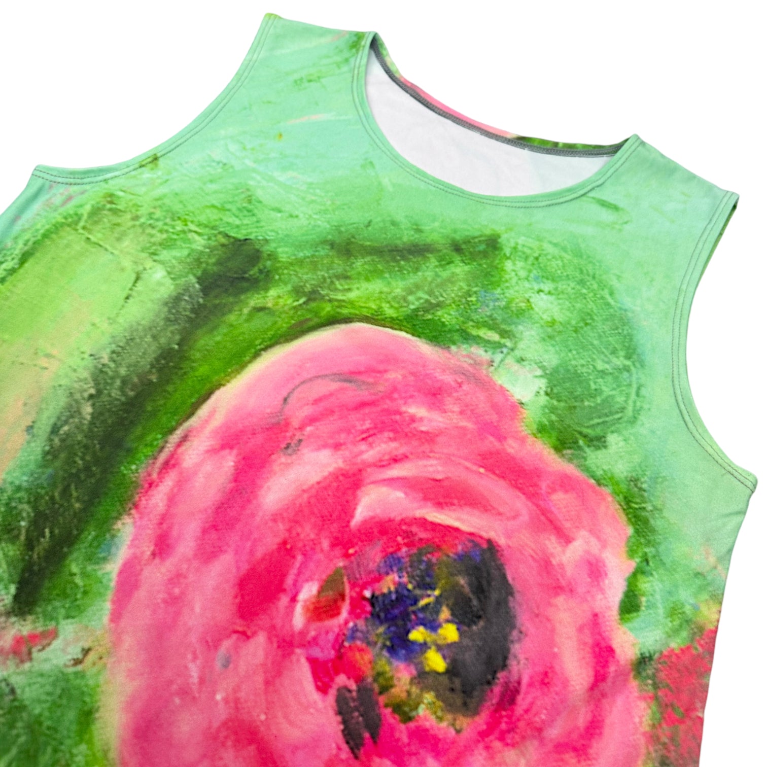 Digital Print Rose Tank (2XL)