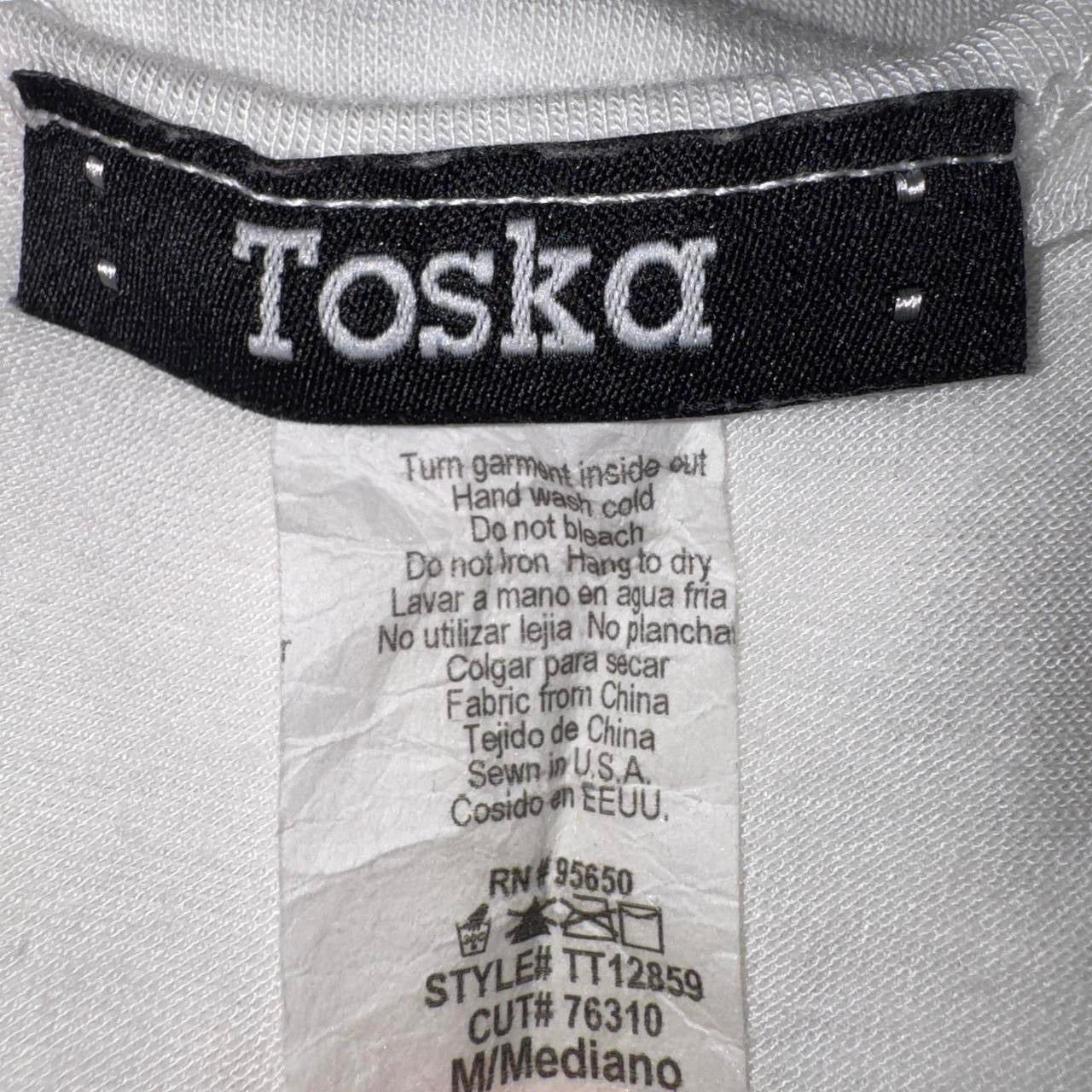 Early 2000s Plunging Cutout Top (M)