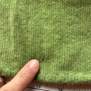 Y2K Cashmere Matcha Tube Top (S)