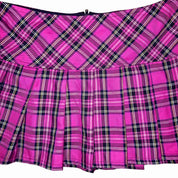 Tripp NYC Plaid Mini Skirt (L)