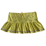 Y2k Wet Seal Beaded Mini Skirt (M)