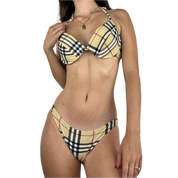 Deadstock Burberry Nova Check Bikini (S)