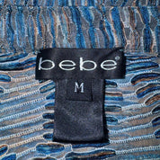 Vintage Bebe Mesh Bell Sleeve Blouse (M)