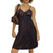 Late 2000s Boho Strappy Dress (M)