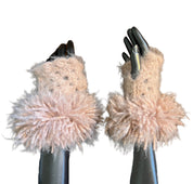 Fluffy Fingerless Gloves