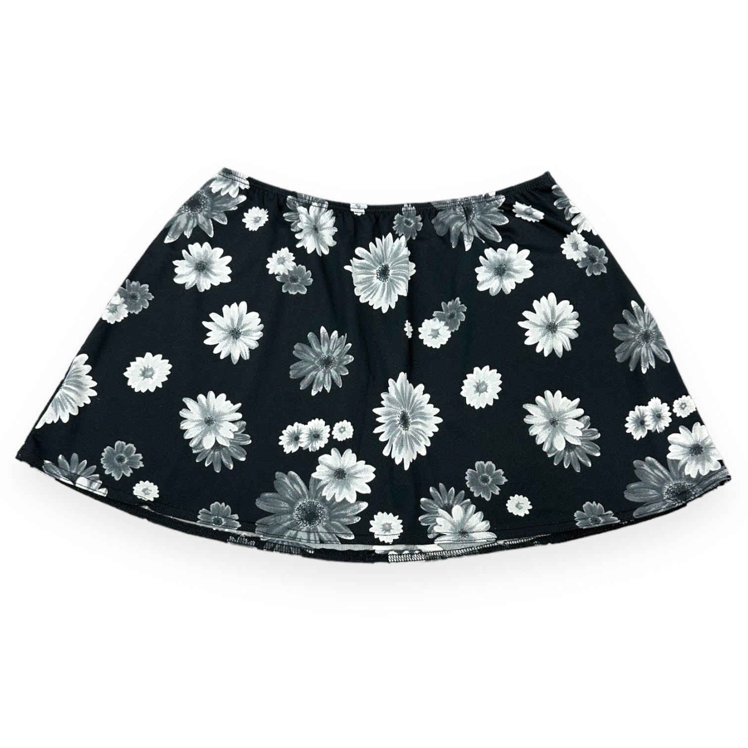 2000s Dark Daisy Miniskirt (M)