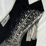Vintage Italian Fish Print Dress (M)