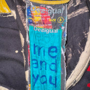 Desigual Text Graphic Mini Dress (S)