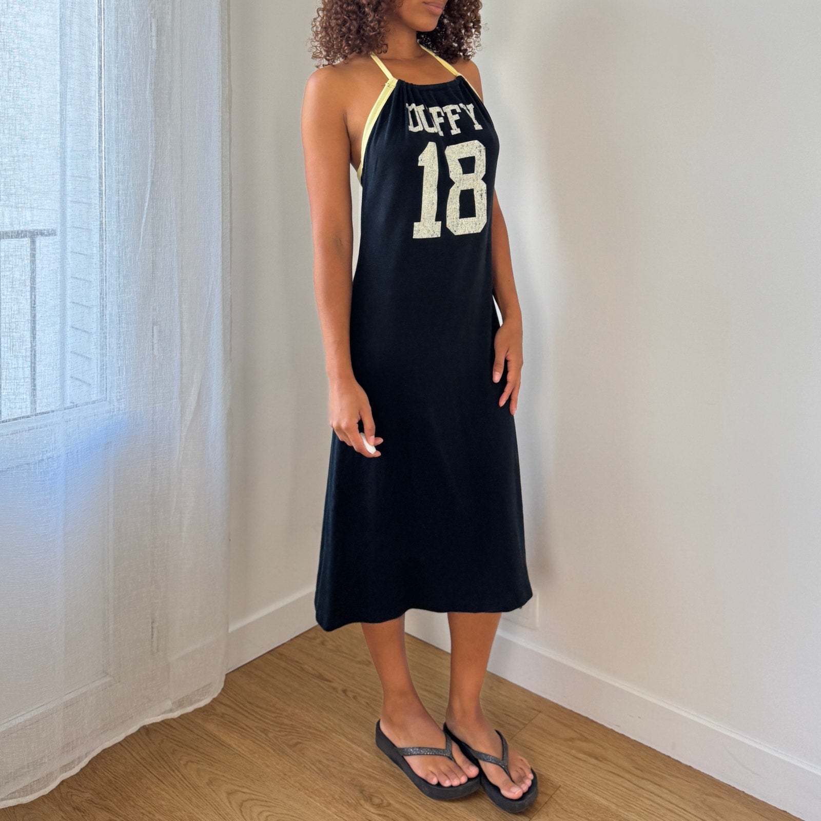 Vintage Franklin & Marshall Halter Maxi Dress (M)