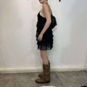 Vintage Babydoll Rara Black Dress (S)