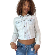 Vintage Phard White Denim Jacket (S)