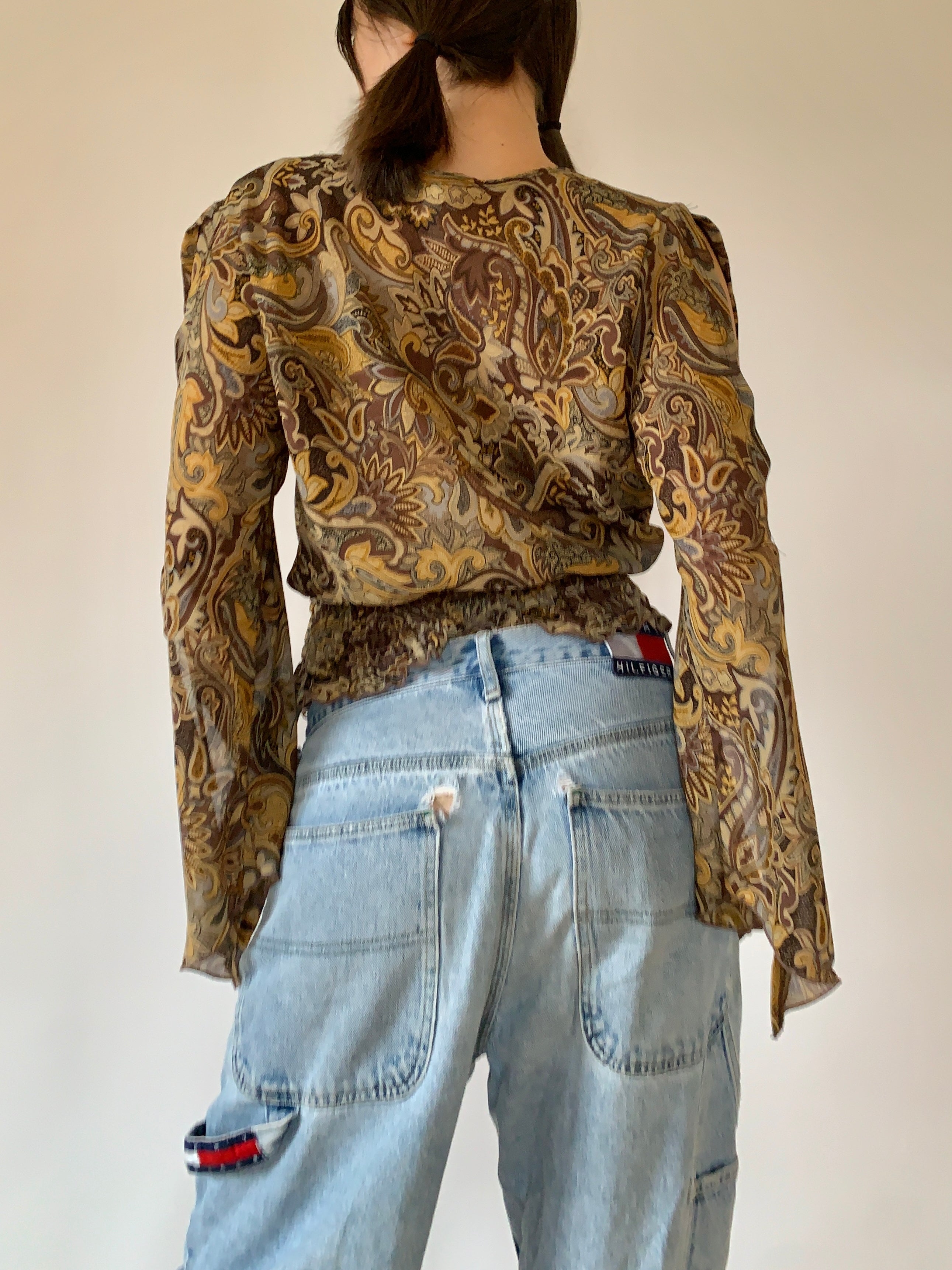 Vintage Boho Fairy Blouse - Large