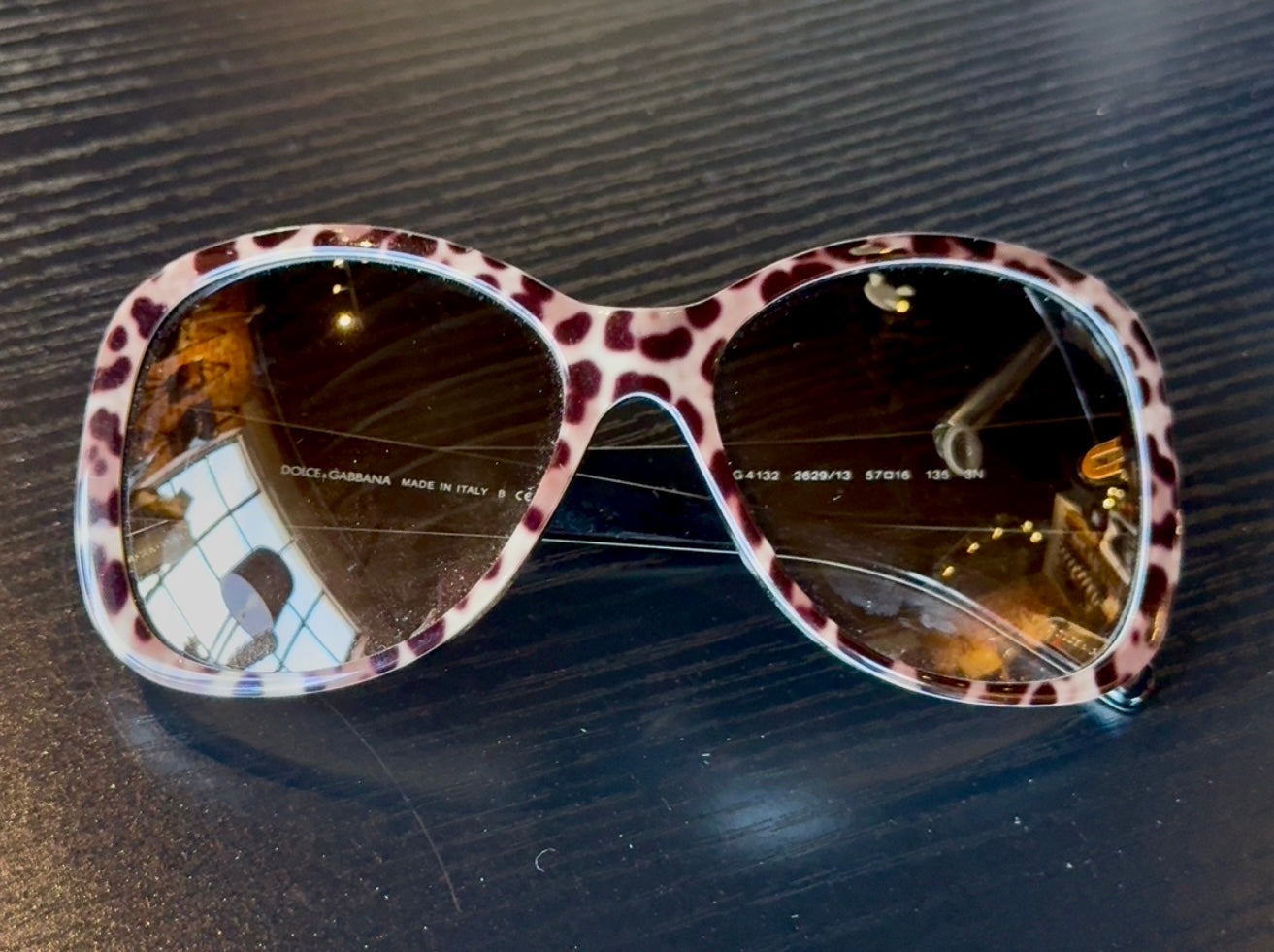 Dolce & Gabbana Sunglasses. 
Animal Print