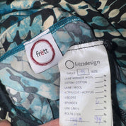 Y2K Abstract Print Capri Jumpsuit (S)