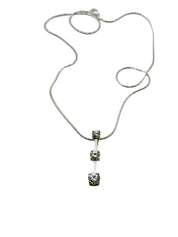 Three
Diamond Pendant necklace