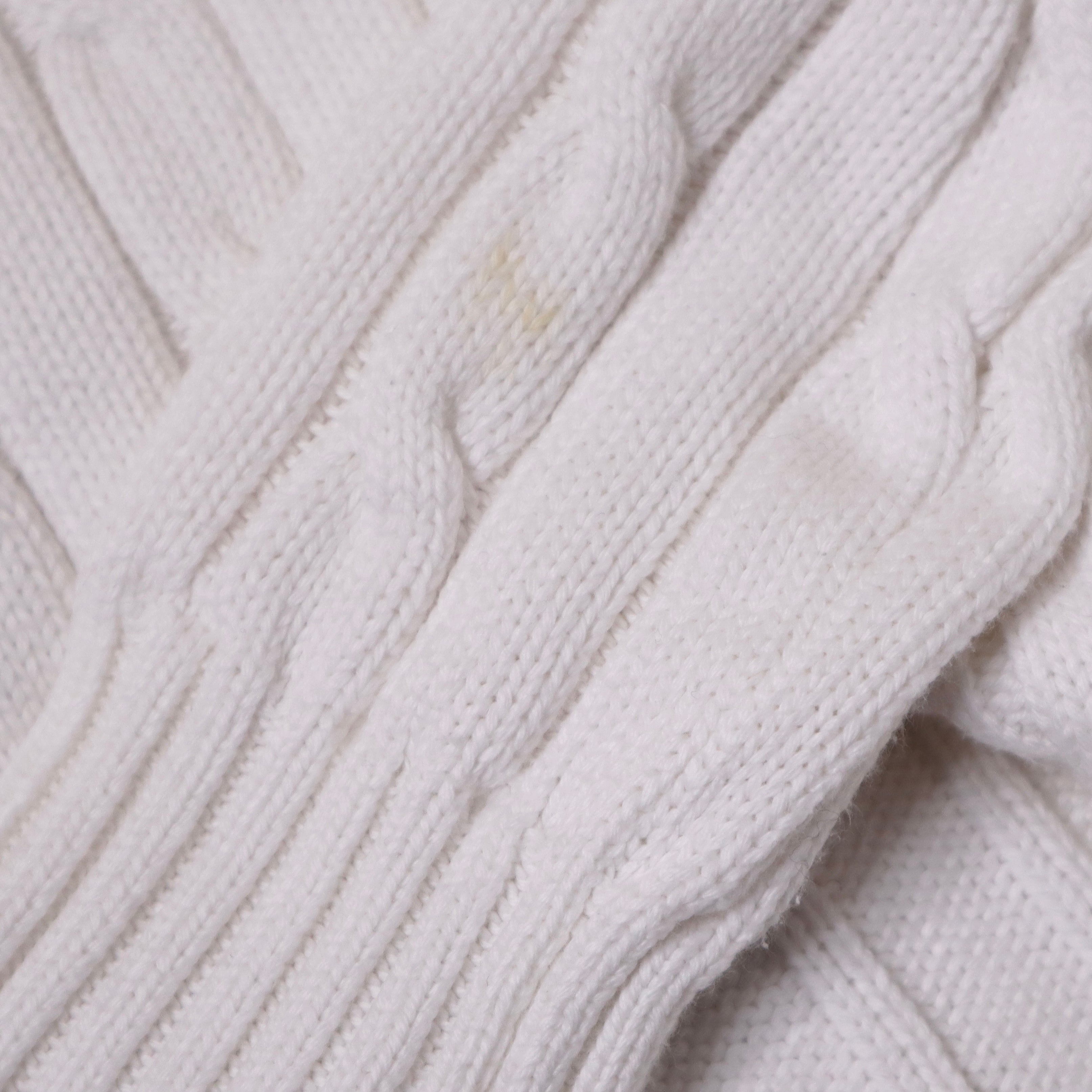 RALPH LAUREN Y2K White Sweater (XS)