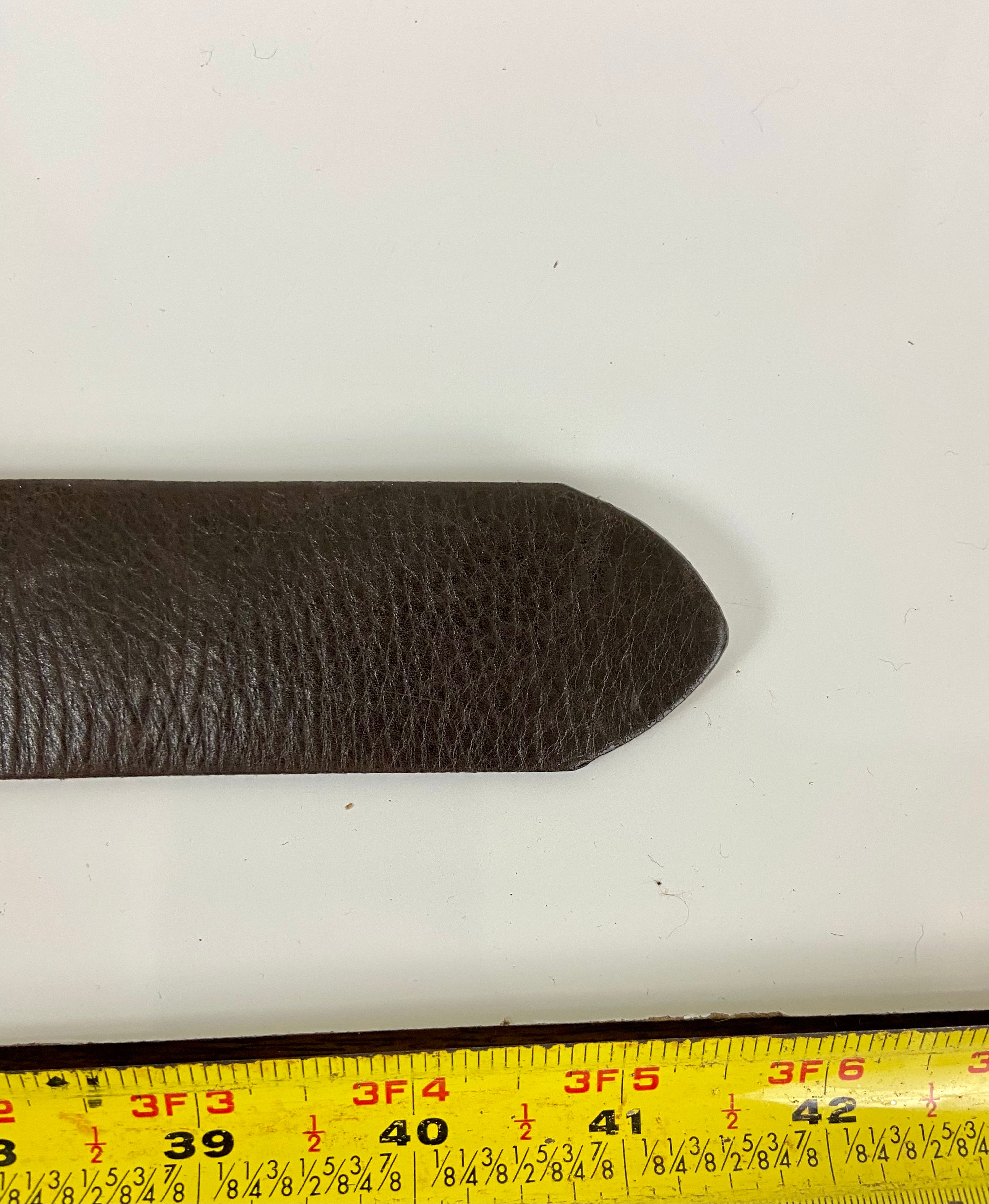 Harold’s leather belt