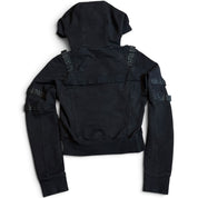 Y2K Bebe Sport Subversive Fitted Zip Up Hoodie (S)