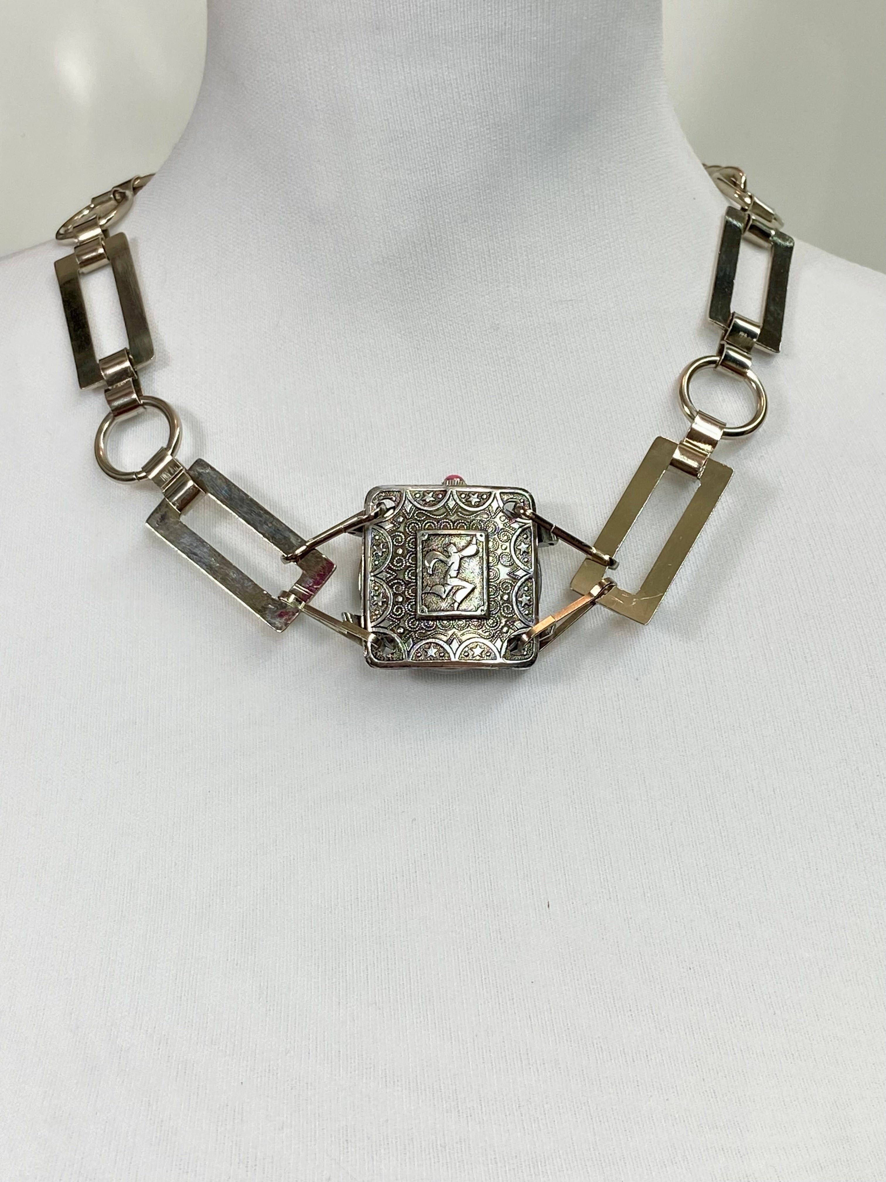 2 in 1 watch choker