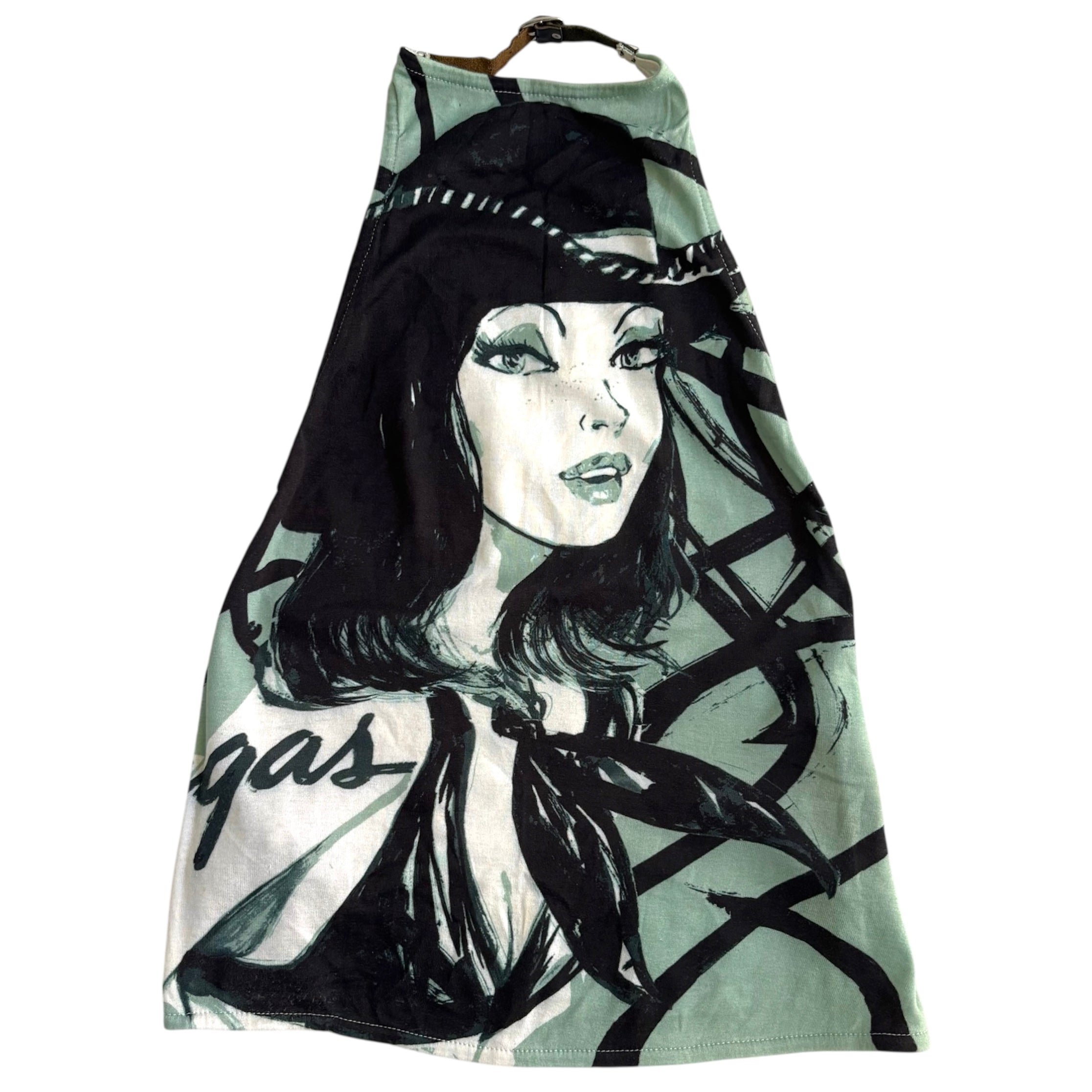 Custo Barcelona Cowgirl Halter Top (S/M)