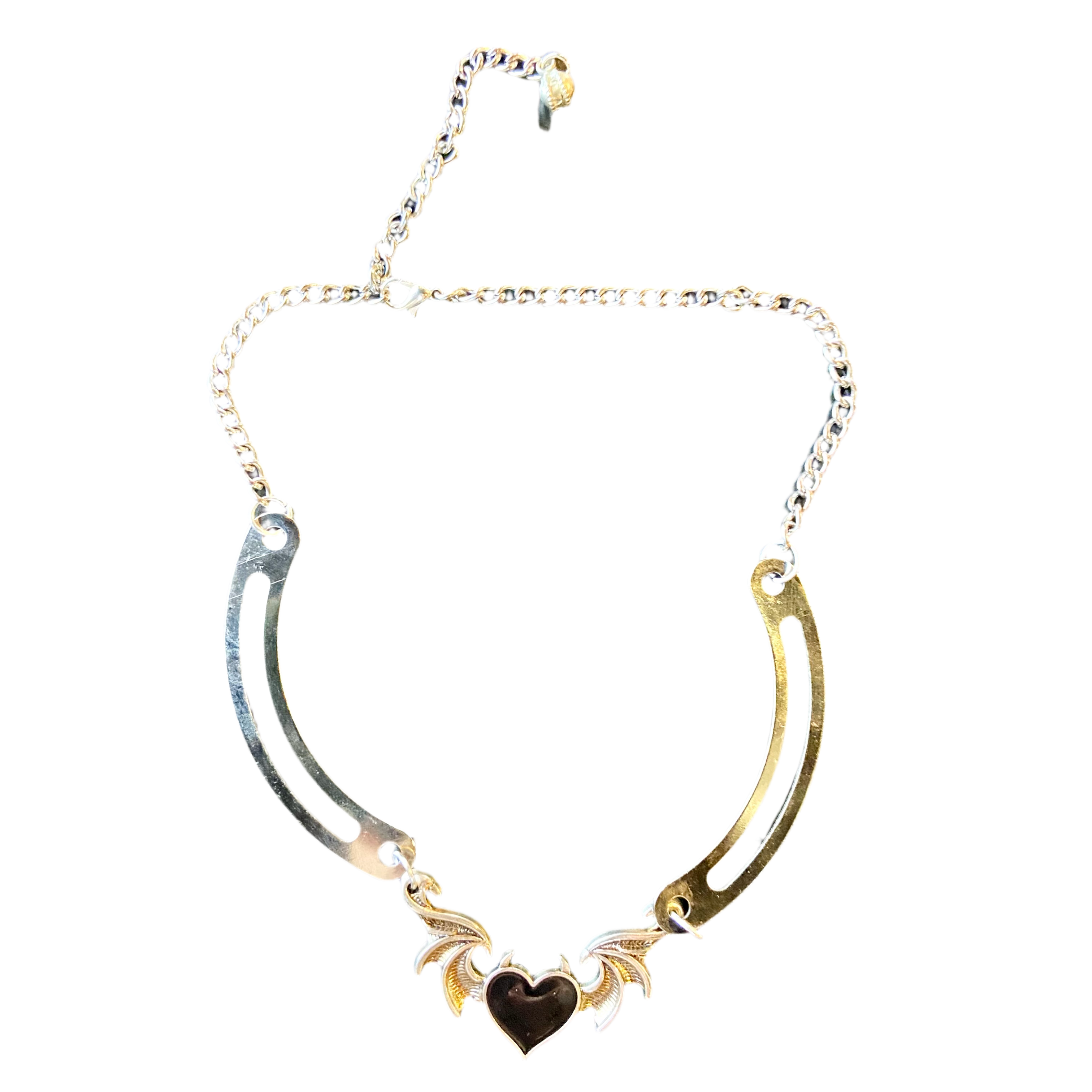 Black heart choker