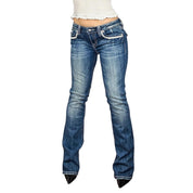 Miss Me Y2K Low Rise Jeans (S/M)