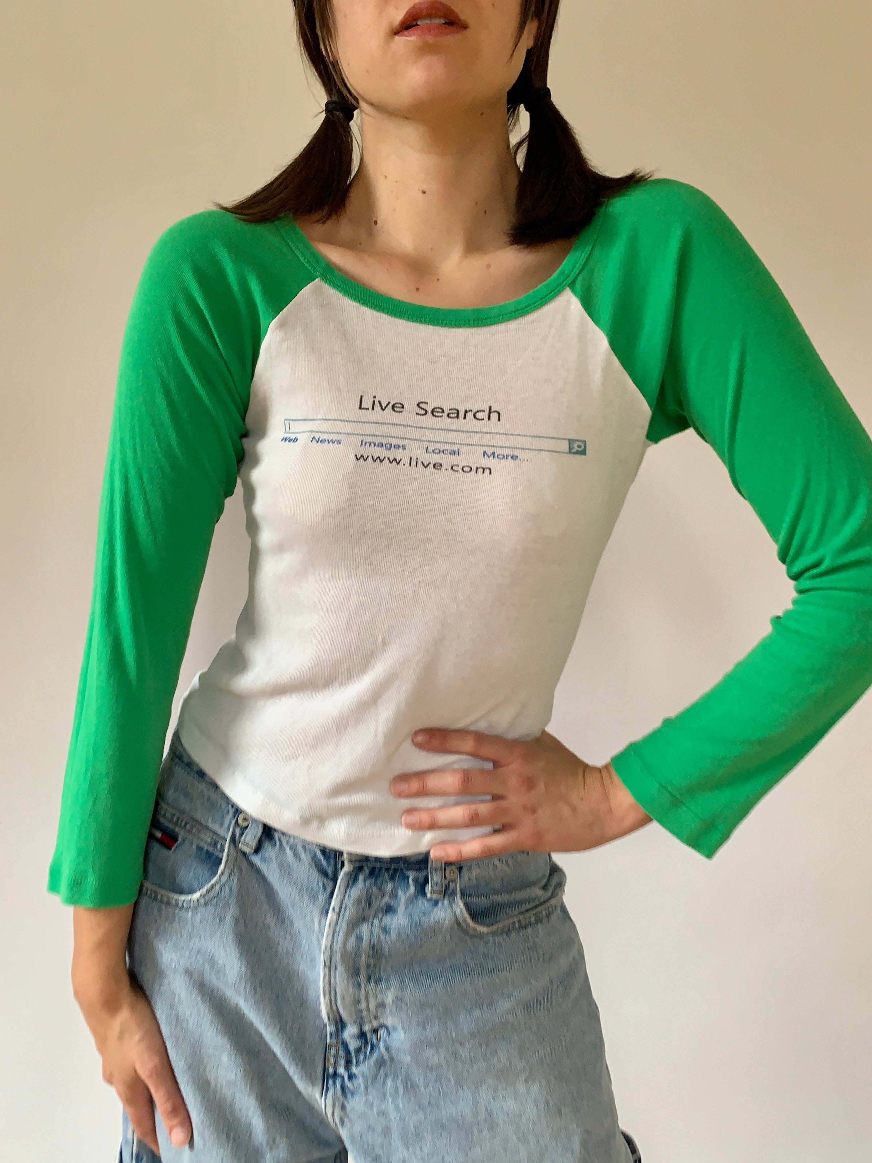 Vintage Windows Baseball Tee - Medium