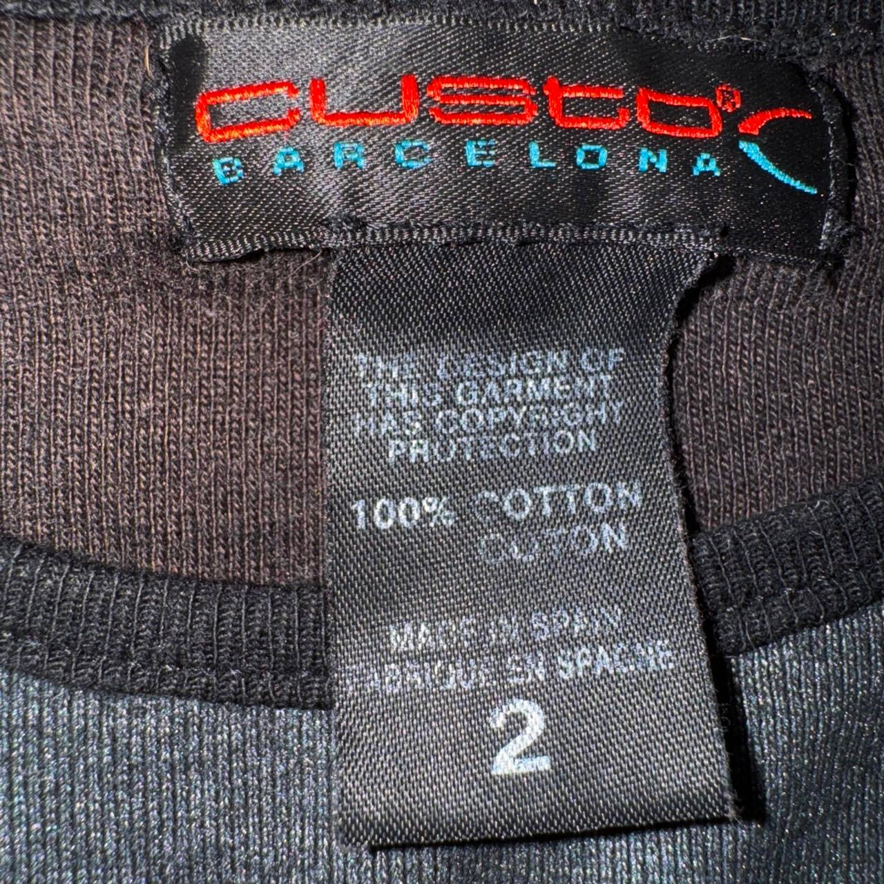 90s Custo Barcelona Futuristic Graphic Top (S)