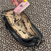Juicy Couture Lamb Leather Bow Bag