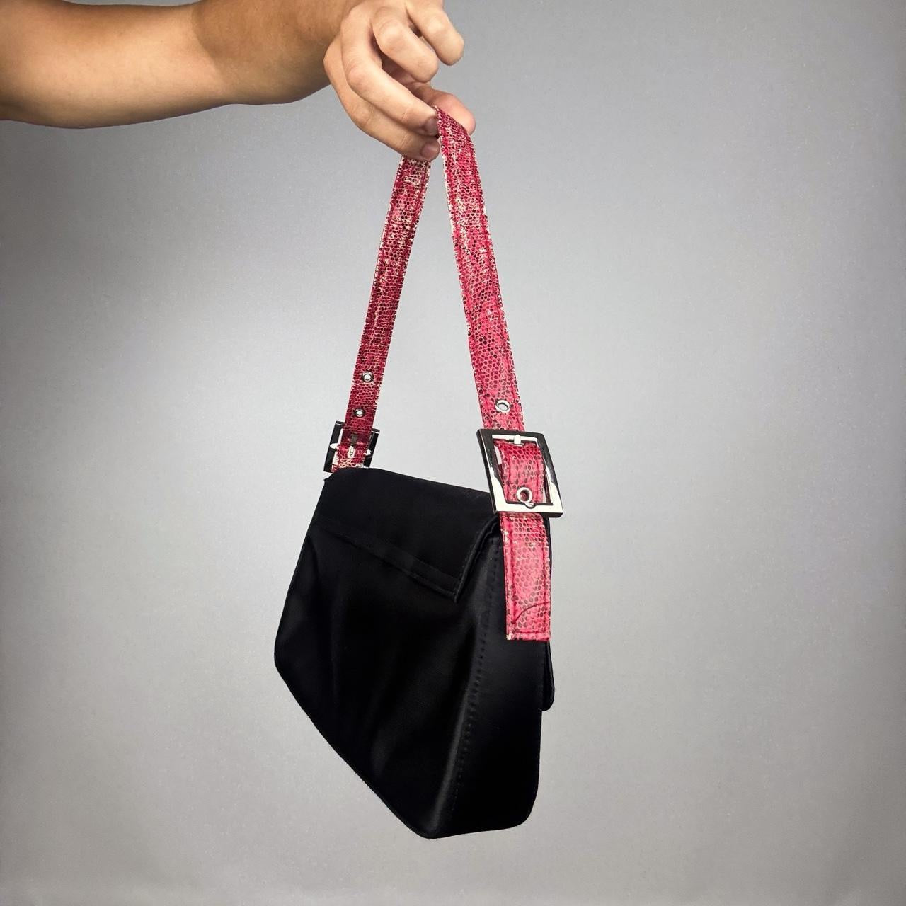 XOXO Beaded Baguette Bag