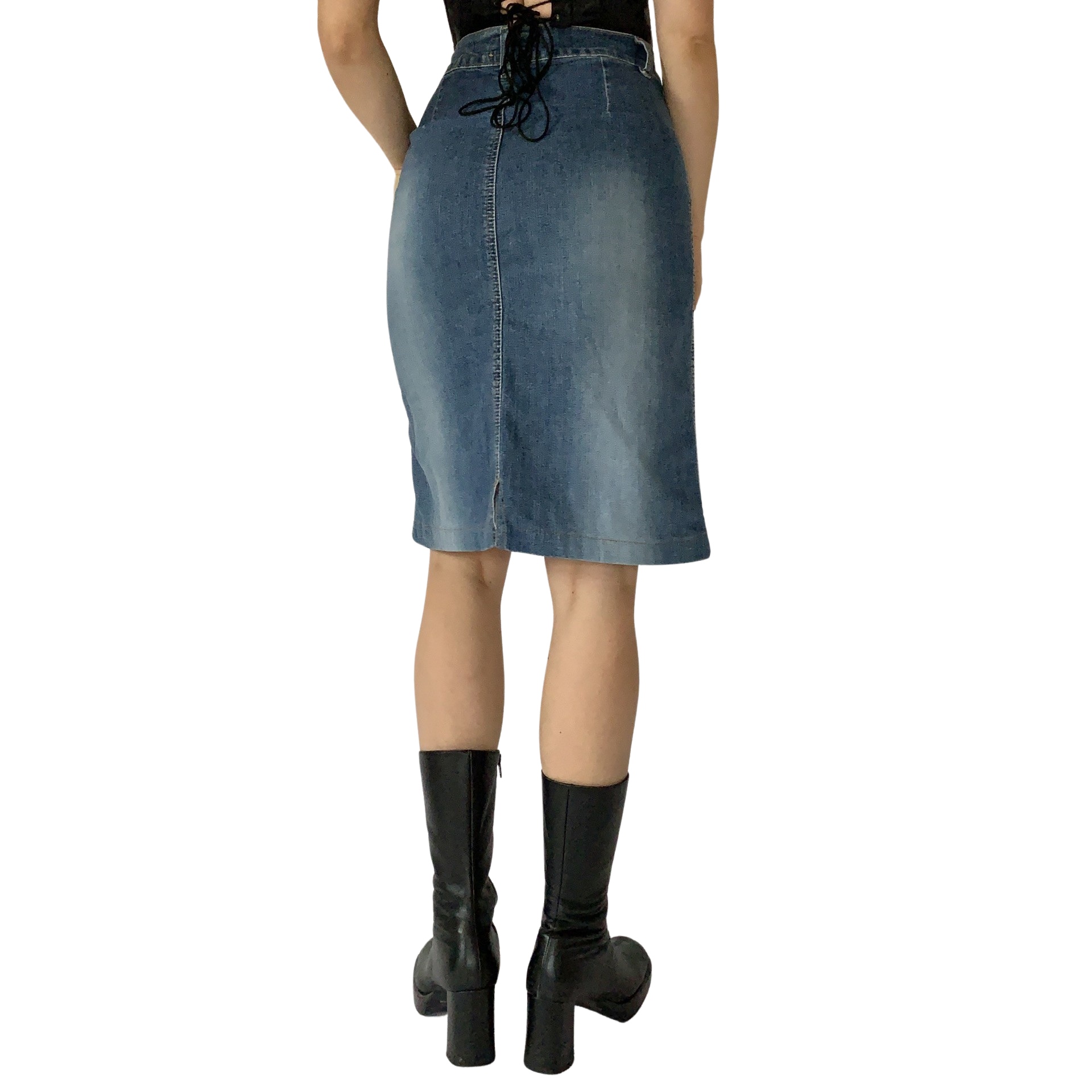 Y2K Denim Midi (S)