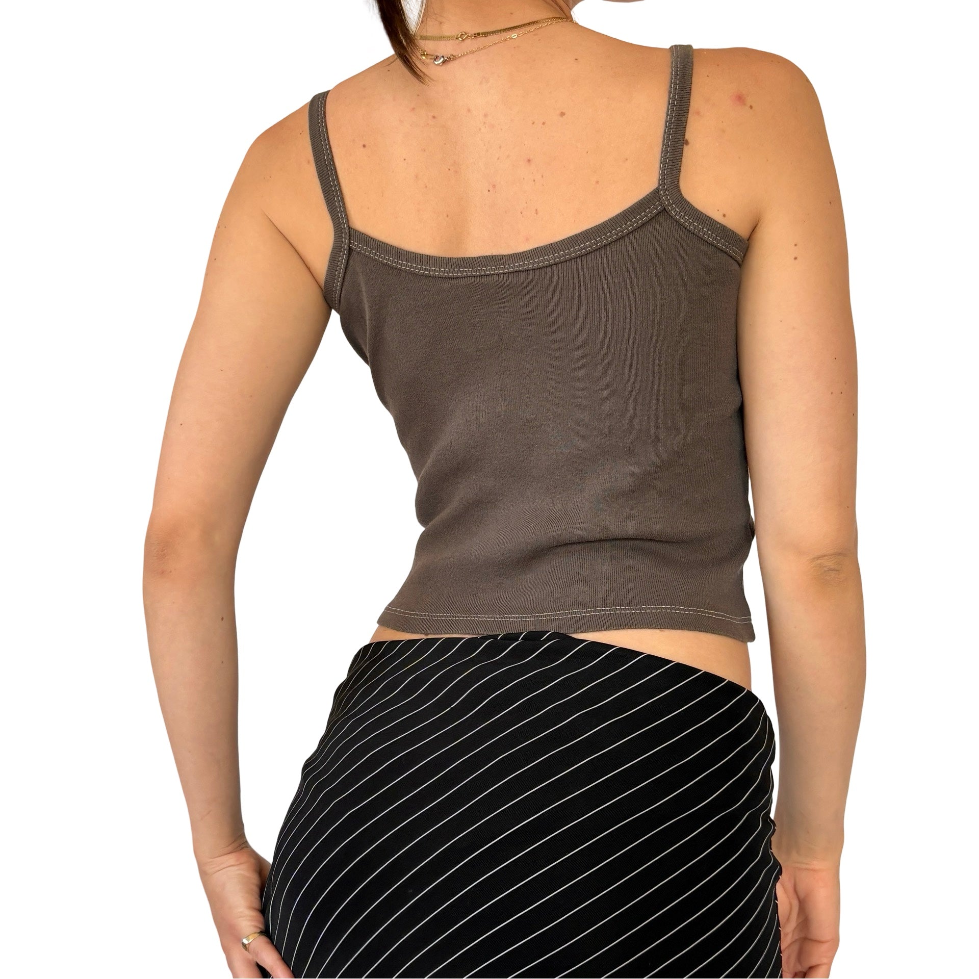 90s Slate Cotton Tank (XS)
