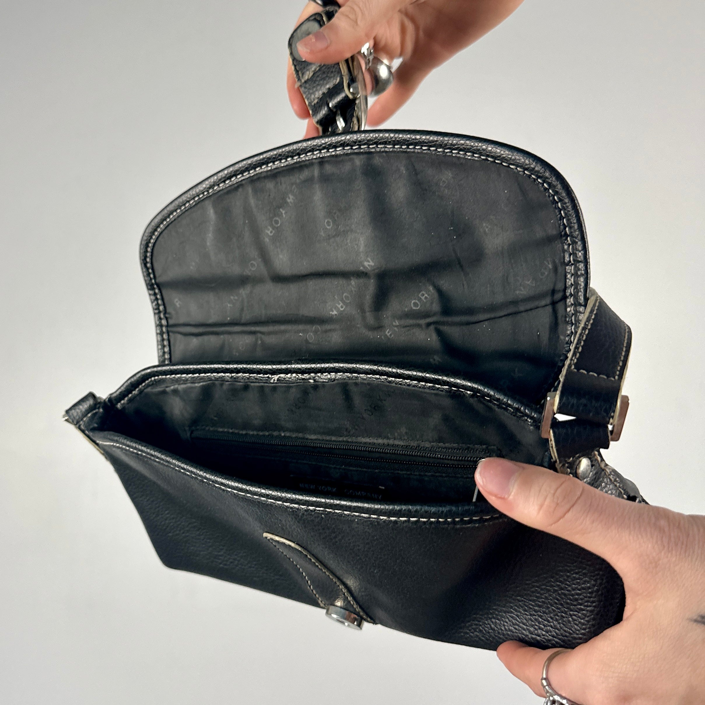 Classic Little Black Shoulder Bag
