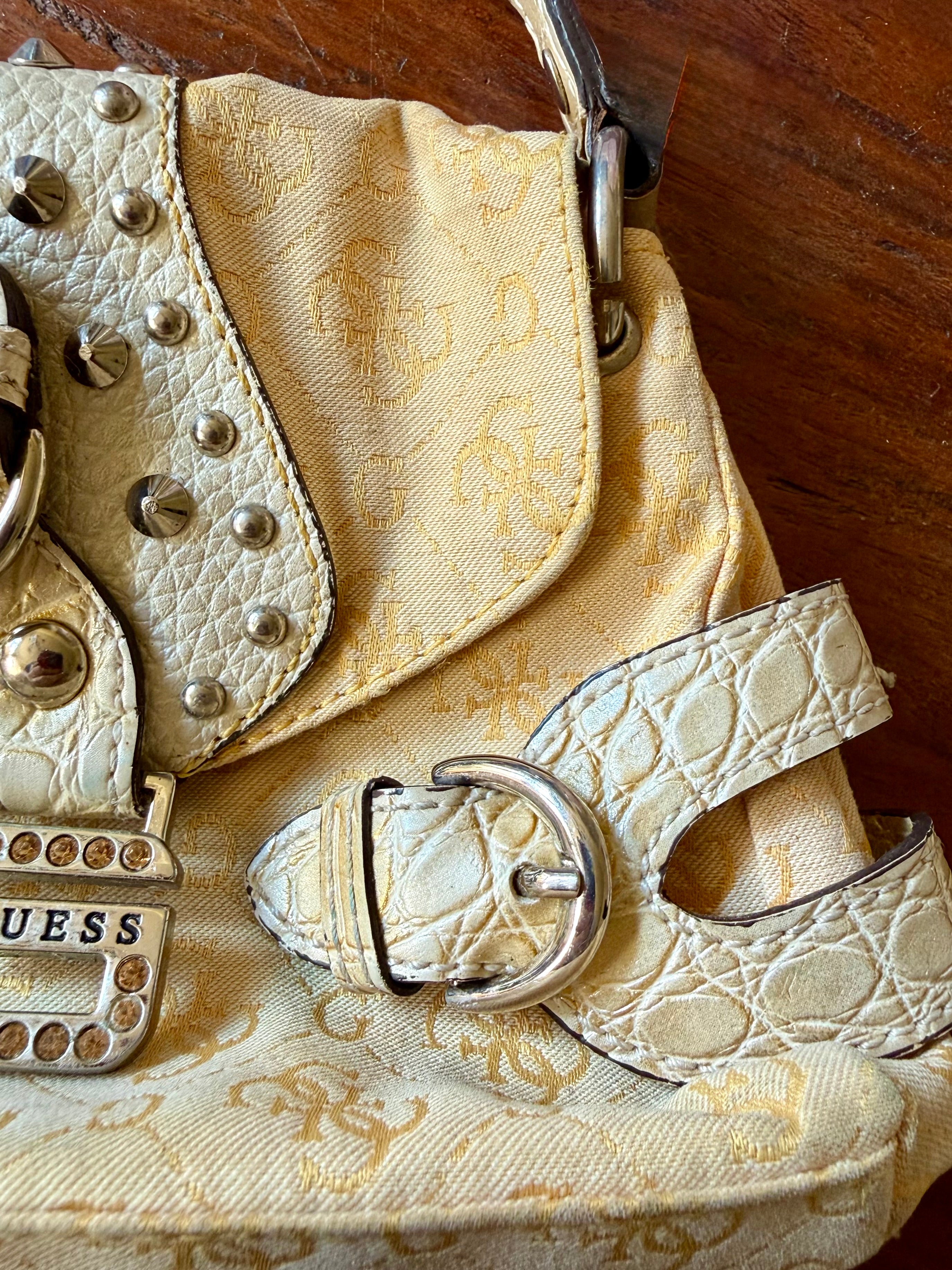 Y2k Guess Bag Mini Micro Shoulder
Rhinestone Studded purse