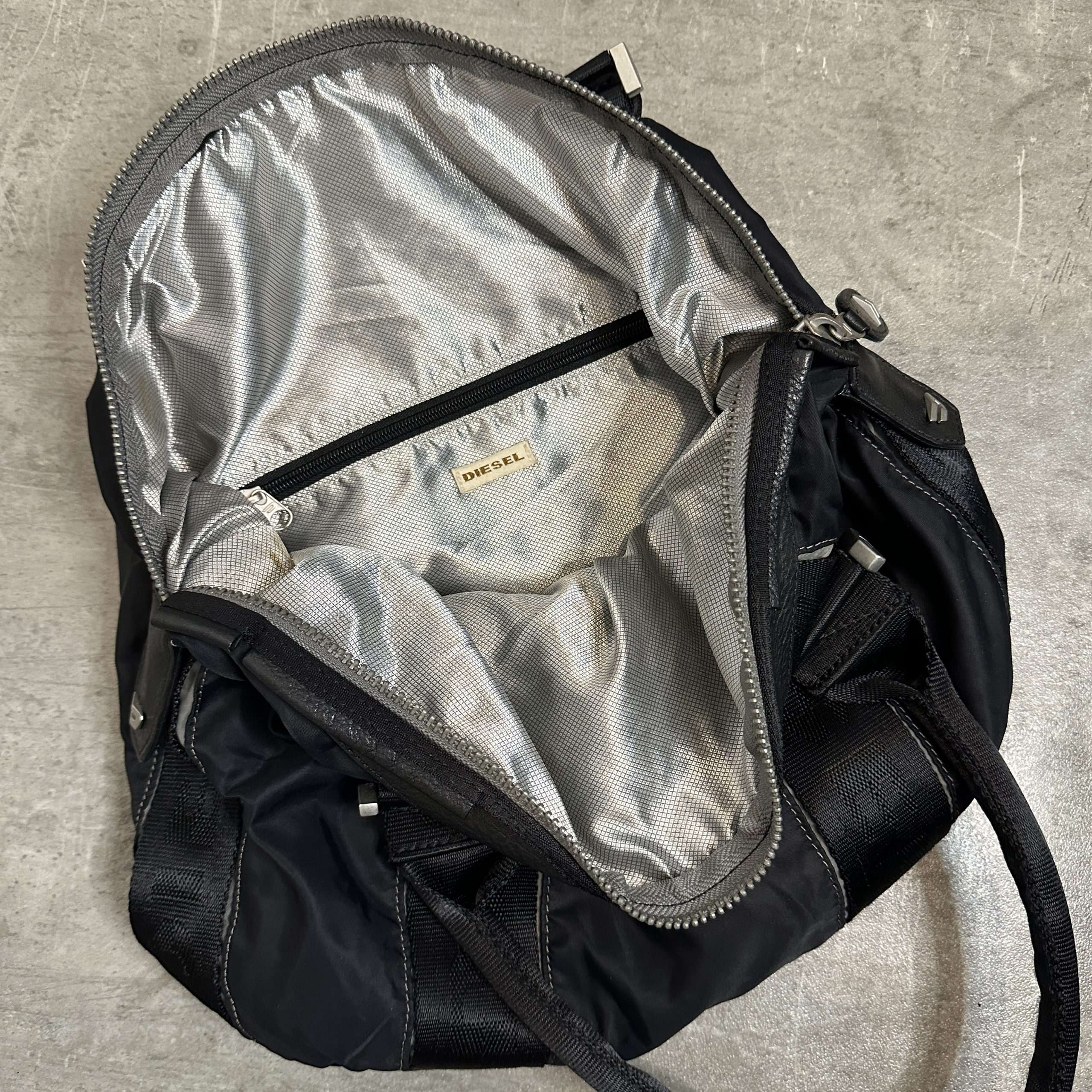 Vintage Diesel Nylon Utility Bag
