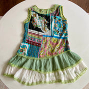 Patchwork Babydoll Layered Tank (M/L)