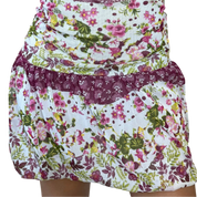 Italian Vintage Floral Mini Dress (S)