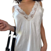 Vintage Italian Satin Camisole (One Size)