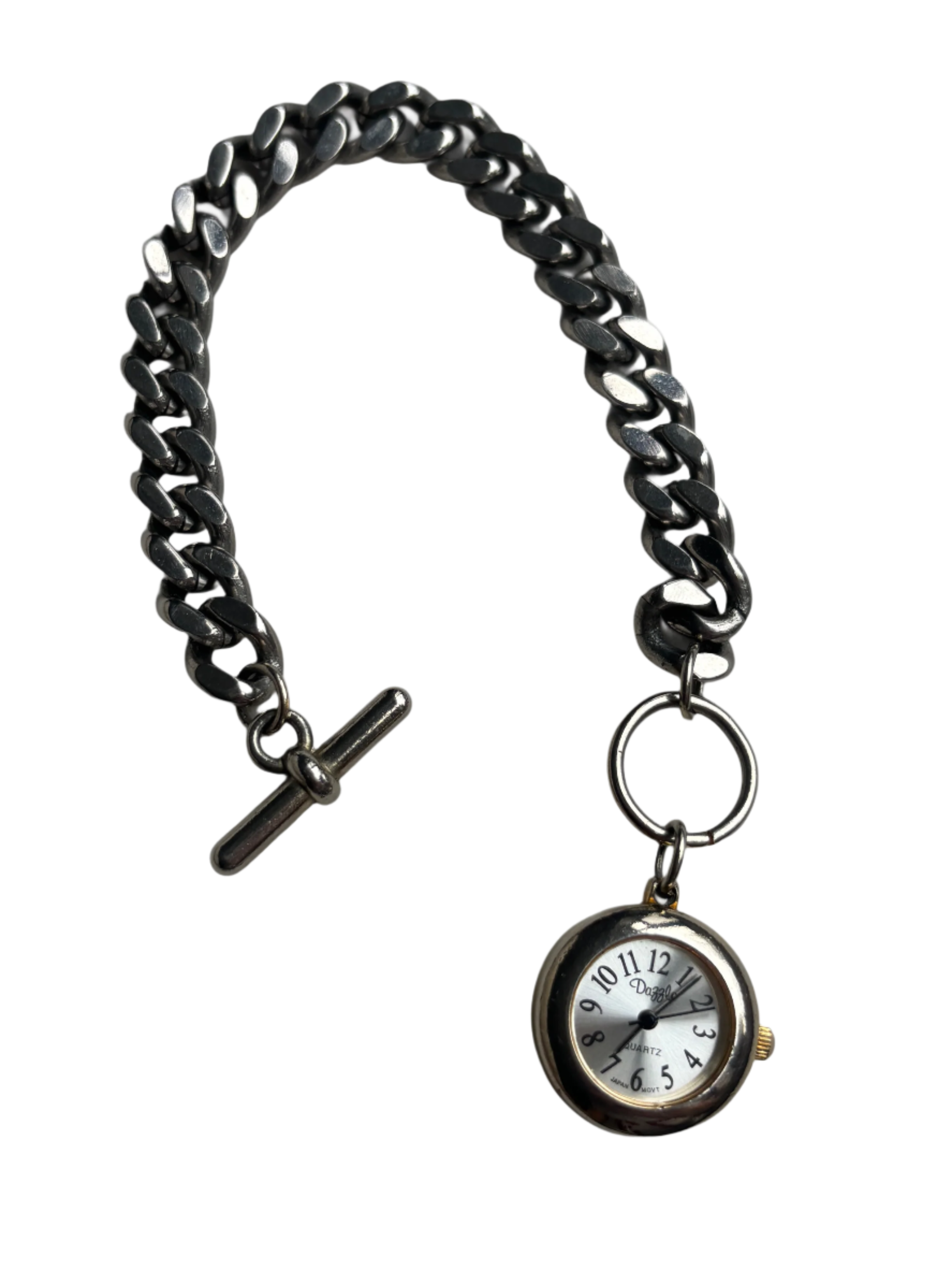 Y2K Chain & Toggle Watch
